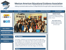 Tablet Screenshot of maega.org